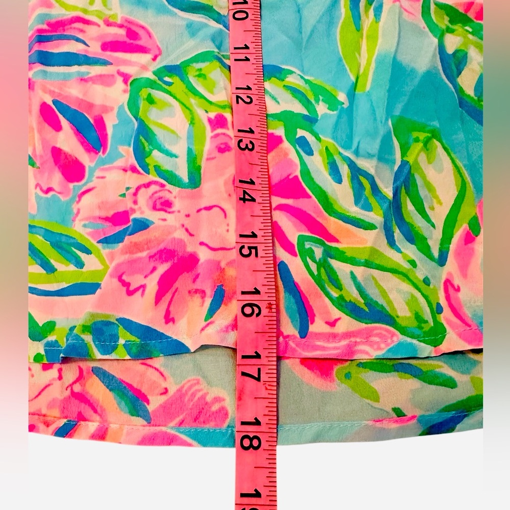 Lily Pulitzer lightweight, XXS, long sleeve shirt, colorful and very-summerish! - Picture 10 of 10